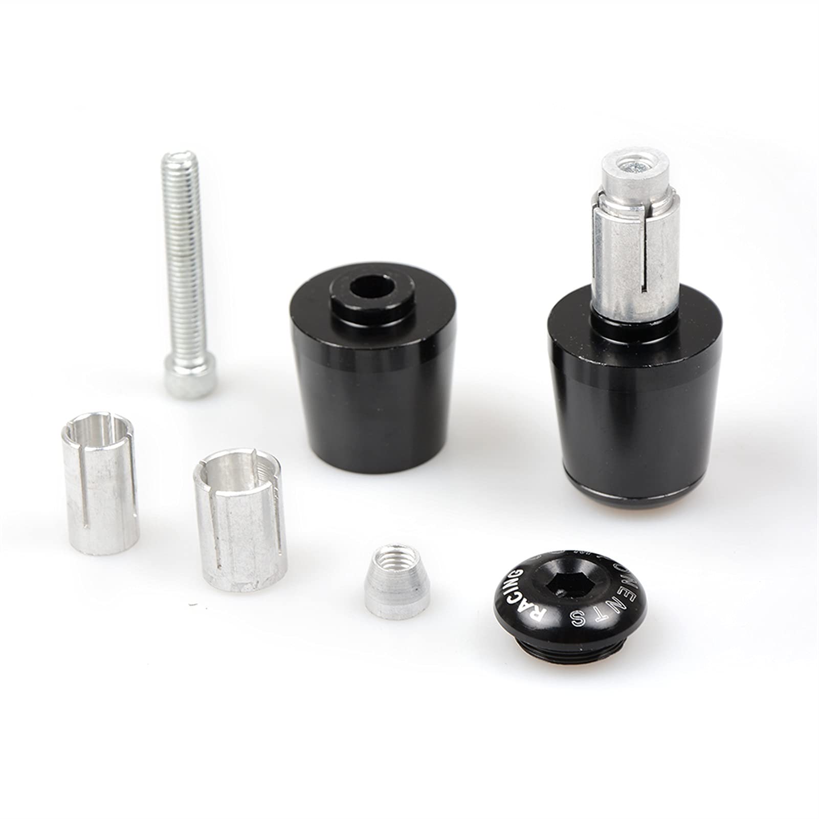 Manejar Manillar De Motocicleta, Extremo De La Barra, Manillar, Manillar, Extremos, Deslizadores, Tapa, Tapón, Deslizador, Cubierta De Contrapeso para B&M&W R1200RS R 1200 RS 2014-2019(Oro)
