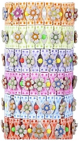 Rhode Island Novelty Beaded Stretch Flower Bracelet