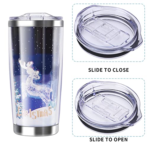 Olerd 20Oz Photo Stainless Steel Tumbler, Vacuum Insulated Cups Double Wall Diy Photo Coffee Mugs With Lid For Ice & Hot Drink Gifts For Men And Women Christmas Halloween #TOP3