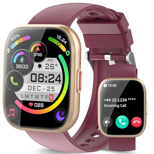 aycy Smart Watch for Men Women Bluetooth Call, 1.85