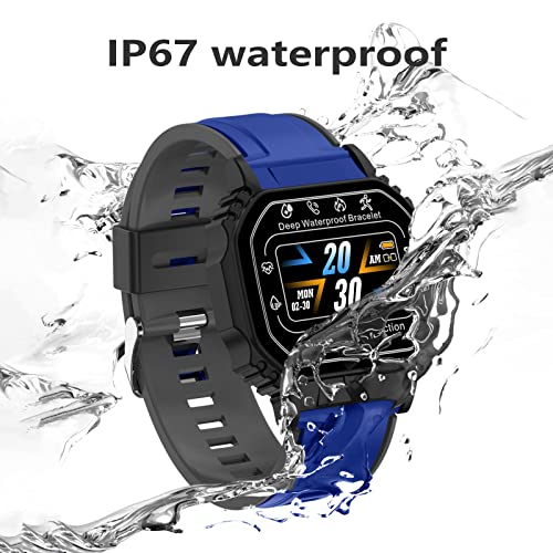 Smart Watch Bluetooth Call Smart Bracelet Ipx67 Waterproof Touc-H Smartwatch With Sports Fitness Monitor Healthy Monitor App/Message Notification Sedentary Reminder #TOP3