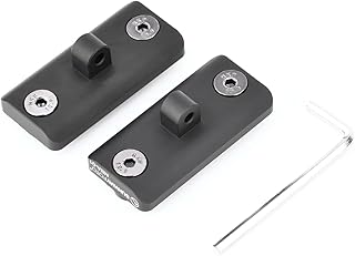 Sunwayfoto Bipod M-lok Adapter(2PCS), Harris Type Bipod Mount Compatible with M-LOK Sling Stud,MBA-01 * 2pcs - SUNWAYFOTO
