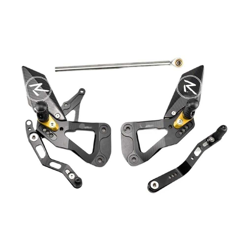 DAGMARA Gear Shifter Levers Kickstart for GSXR 1000 2017-2024 Rear Sets Heighten Pedal Adjustable Rearsets FootPegs Shift Lever Brake Gear