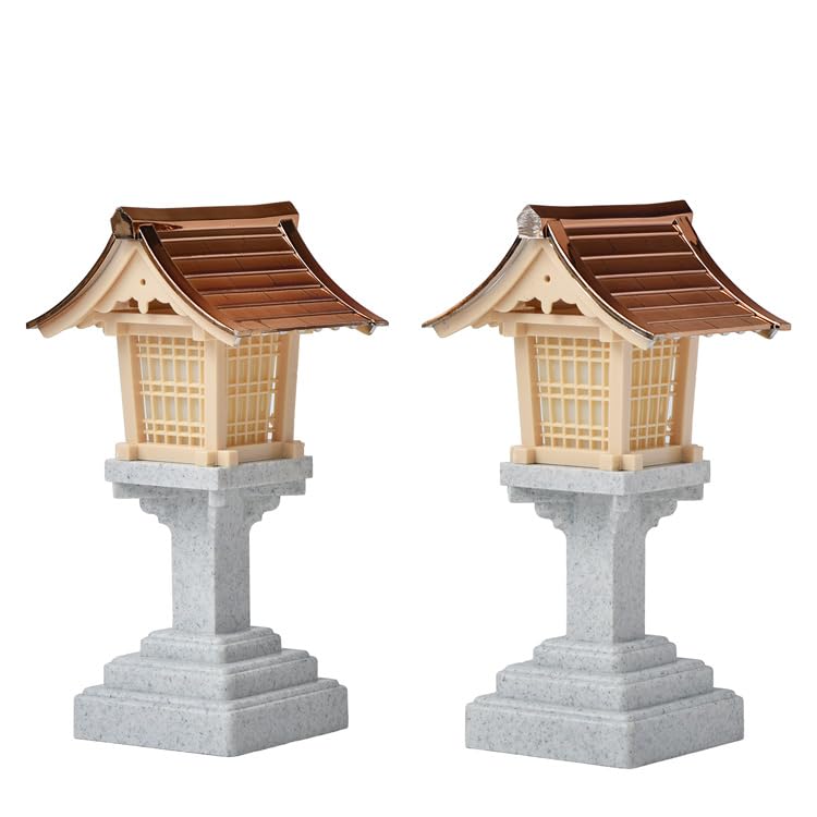 Amazon | LED乾電池式 神前灯篭 パチッパチッ （乾電池付） 1対入