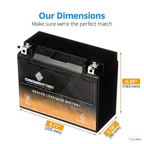 Y50-N18L-A3 High Rechargeable Performance - Maintenance Free - Sealed Agm Motorcycle Battery #TOP1