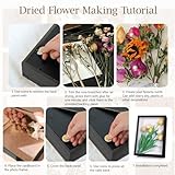 3D Shadow Box, 21 x 29.7cm Picture Frame, Deep Box Photo Frame Deep Frames Display Boxs Wooden Deep Boxs Square Photo Frames for Medal Flower & Crafts Display(Black) - Image 6