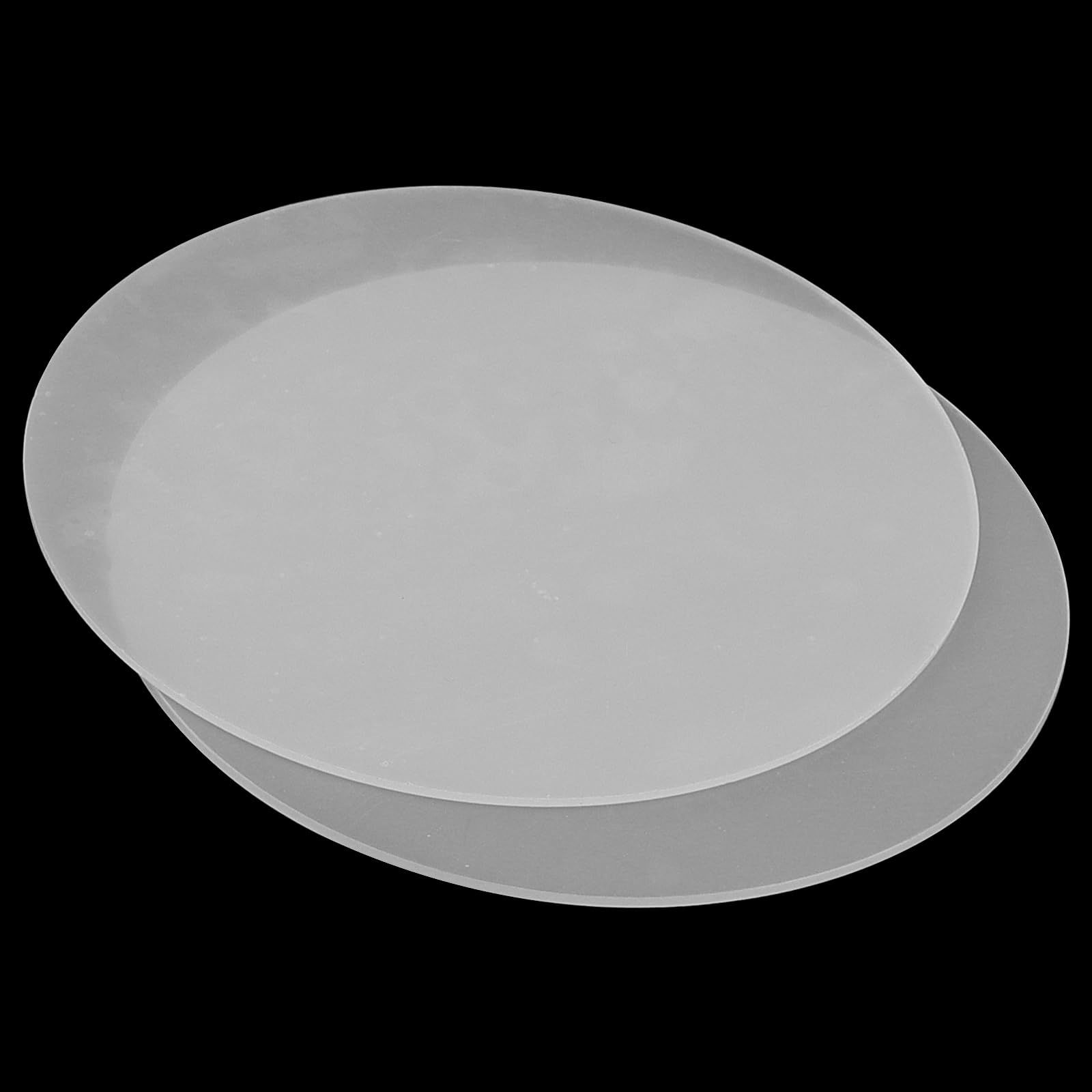 LEXININ 30 dischi rotondi in acrilico da 15,2 cm, spessore 2 mm, cerchi vuoti in acrilico per progetti fai da te