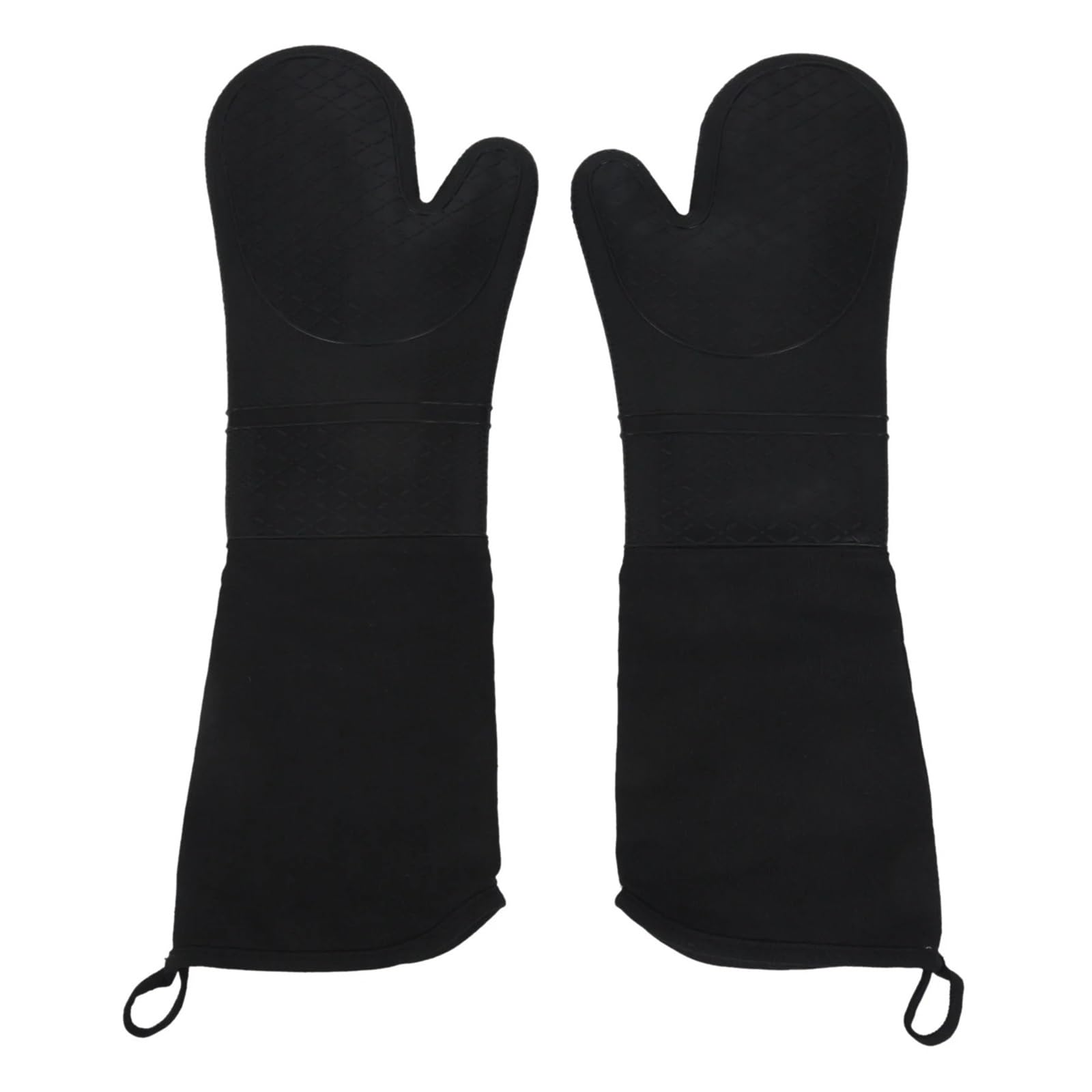 Oven Mitts 1 Pair Professional Silicone Oven Mitts Baking Gloves Heat Resistant