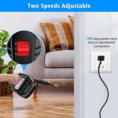 Vtvtkk Compressed Air, 250W/600W Super Power Electric Air Duster, Multi-Use Dust Blower Computer Duster, For Cleaner Keyboard, Dust, Hairs, Crumbs, Tower Fans, Printer, Replaces Compressed Air Cans #TOP1