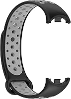 Vista 4 de MOTONG Correa de repuesto compatible con Xiaomi Mi Band 8, correa de silicona de repuesto compatible con Xiaomi Mi Band 8, pines de silicona