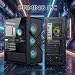 STGsivir Gaming PC, Ryzen 5 3400G, RTX 3050 6G, 16G DDR4 RAM, 1T SSD
