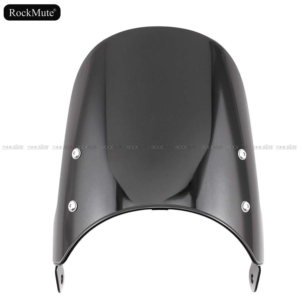 Szyba przednia Windscreen dla Suzuki GS500 SV650 VX800 GSX1400 GSX1100G GSX1200 GSX750 INAZUMA GSF600N GSF1200N BANDIT Motocykl Deflektory wiatru uniwersalne 18 cm Okrągły reflektor