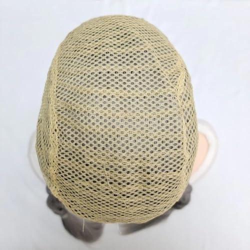 Perruque grise double tresse artificielle pour usage quotidien - 5