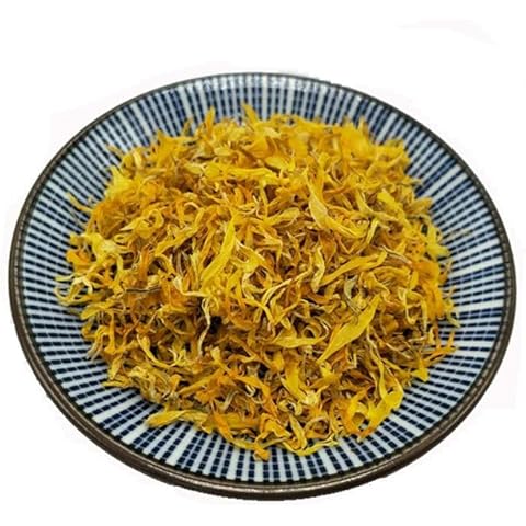 CoolCrafts Dried Calendula Flowers Petals Natural Calendula Bulk Perfect for Crafting - 1oz (28g) Cover