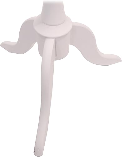 Miniatura 9 de SSWBasics Base de forma de modista de trípode de madera blanca