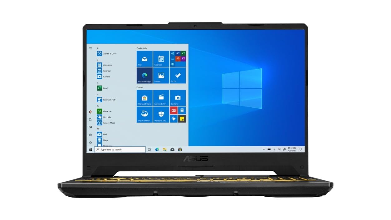 ASUS TUF Gaming F15 15.6 Inch 144Hz FHD IPS Type Display, Intel Core i5-10300H Processor, GeForce GTX 1650, 8GB DDR4 RAM, 512GB PCIe SSD, Wi-Fi 6, Windows 11 Home, FX506LH. - AS51