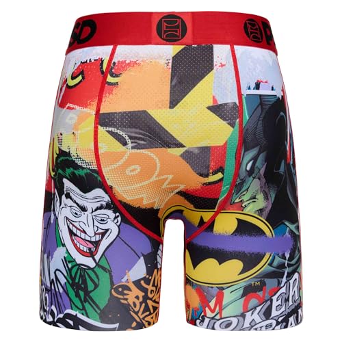 PSD Men's The Joker Versus Boxer Briefs, Multi, XXL4