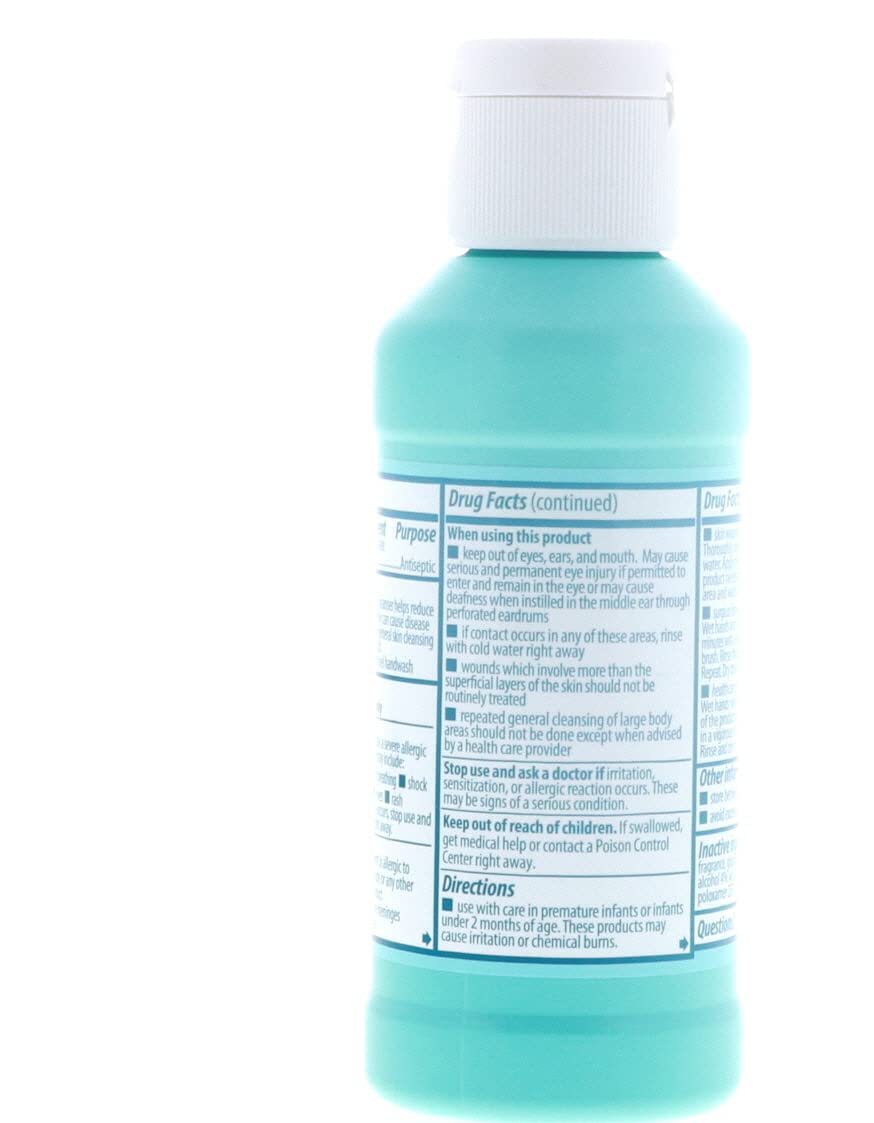 Hibiclens Antiseptic Antimicrobial Skin Cleanser 4oz Foam Pump (2 pack) : Health & Household