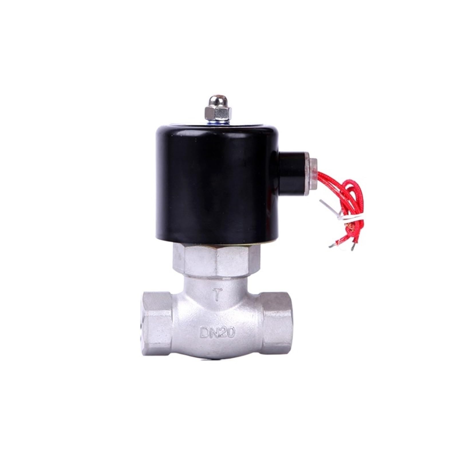 JNVFTCUX 1/2" Normally Closed High Temperature Stainless Steel Steam Solenoid Valve 220V 24v DN15(BSP-380VAC)