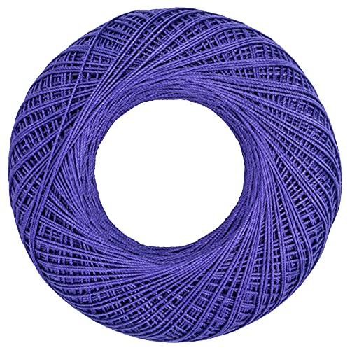Image of Coats Crochet Aunt Lydia's Crochet, Cotton Classic Size 10, Violet
