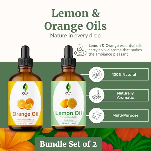 Combo Aceite Esencial de Limón y Naranja 4oz Pack miniatura 2