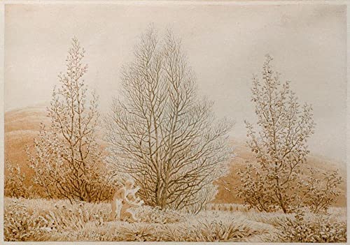 Peinture le printemps de Caspar David Friedrich une toile inspirante pour votre maison
