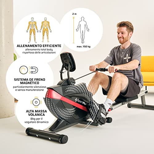 Vogatore SportPlus Sistema Frenante Magnetico USATO - Foto 5