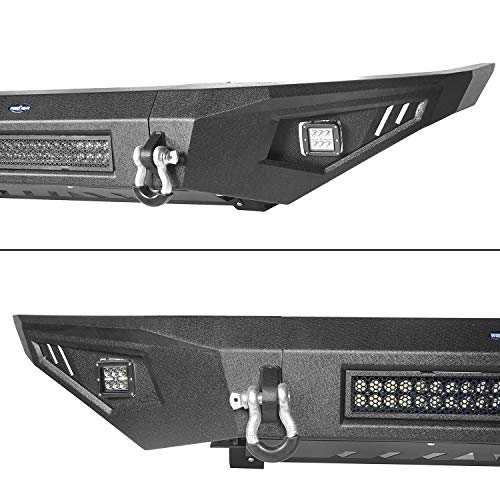 Hooke Road Tundra Steel Front Bumper Full Width Bumper Compatible With Toyota Tundra Pickup Truck 2014-2021 Regular Cab | Double Cab | Crewmax #TOP7