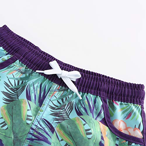 Girls Swim Trunks Quick Dry Swim Shorts for Kids Girls Board Shorts Beach Surfing Swimwear 3-16 Years3