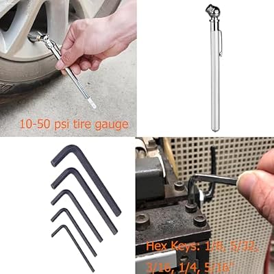 Motorcycle Repair Tool Kit for Harley Davidsons Motorcycles,Bike Basic Repairs Tool Set,Roadside Kit,Gift for Father Husband Christmas Birthday