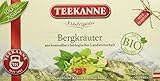 Glutenfrei Teekanne Österreich Kräutergarten Bio Bergkräuter (36 g)