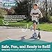 Gotrax Scout Pro Electric Scooter for Kids, Max 3 Mile Range, 6 Mph Speed ​​by 80W Motor and Thumb Control, 5