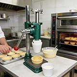 Manuelle Tarte-Pressmaschine für hausgemachte Vanillepuddingschalen – Professionelles Tarte-Formwerkzeug für Heimbäcker, Küchengebäckpresse, einfach zu bedienender Tortenhersteller