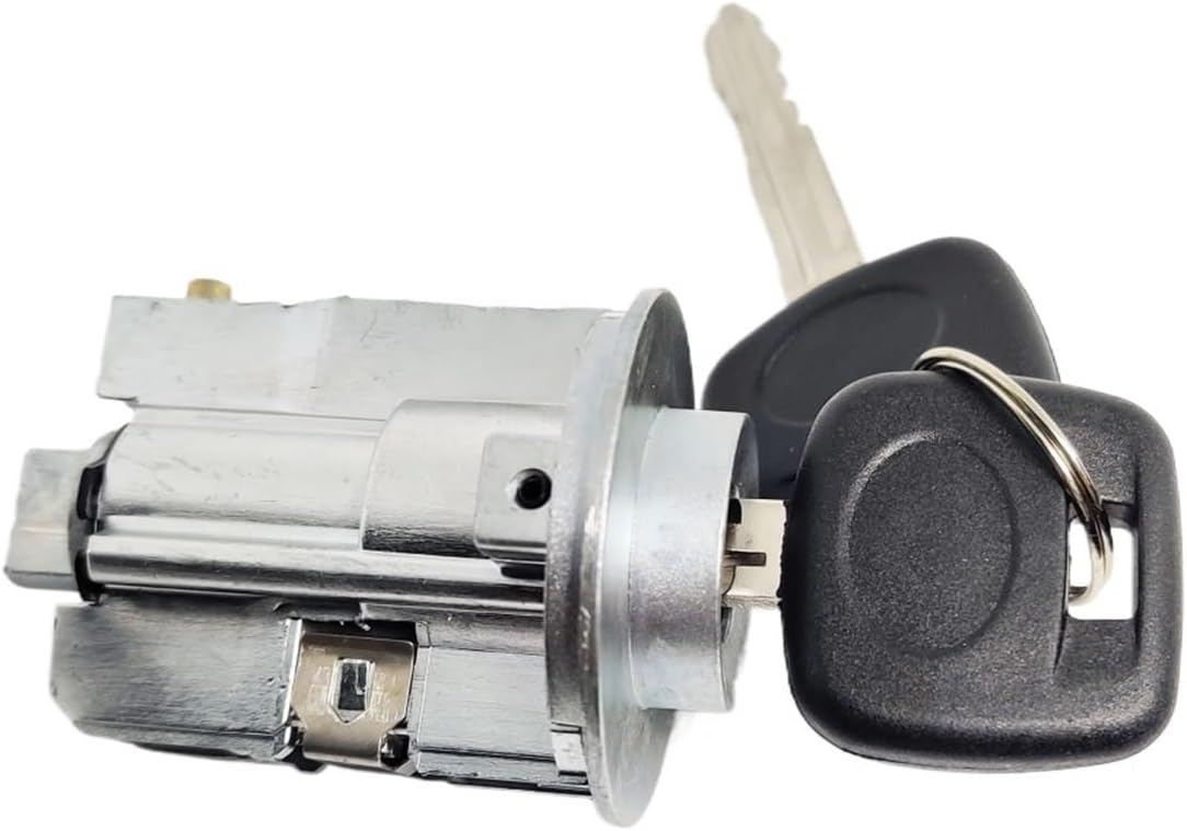 Ignition Switch Lock Cylinder & Key Compatible with Toyota VIGO Compatible with HILUX P-UP +CHIP Year 2008-15 69057-28370 6905728370