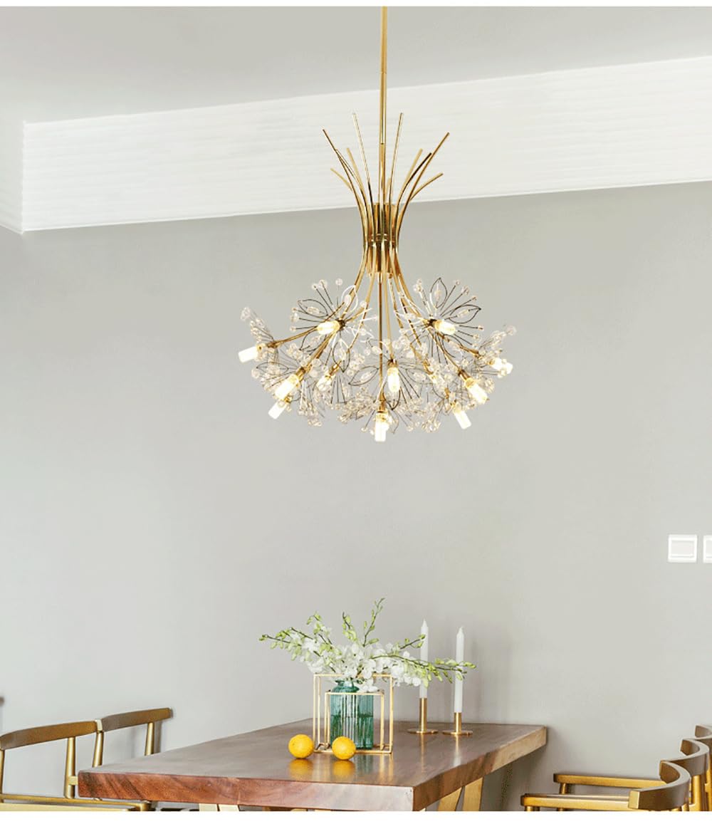 Lustres de luxe plafonniers en cristal pour métamorphoser un salon sombre