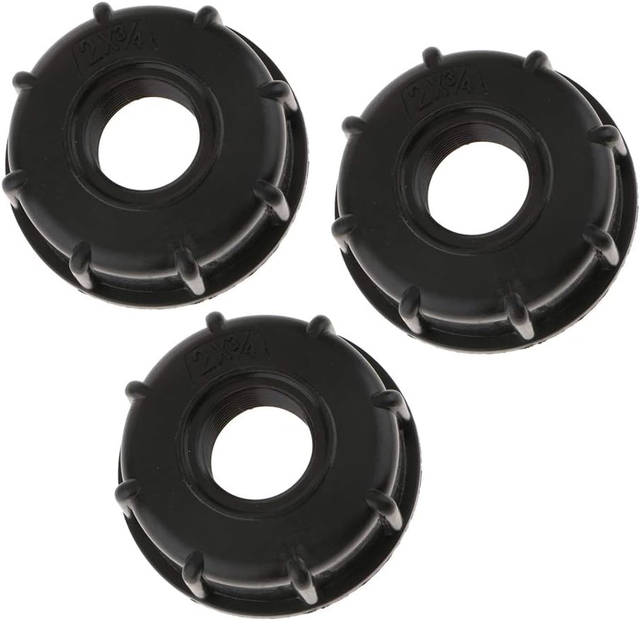 barenx 3piece IBC Tote Valve Adapter Connector Patio