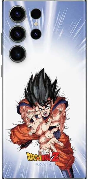 Miniatura 5 de Skinit Calcomanía para teléfono compatible con Samsung Galaxy S23 Ultra, diseño de retrato con licencia oficial de Dragon Ball Z Vegeta