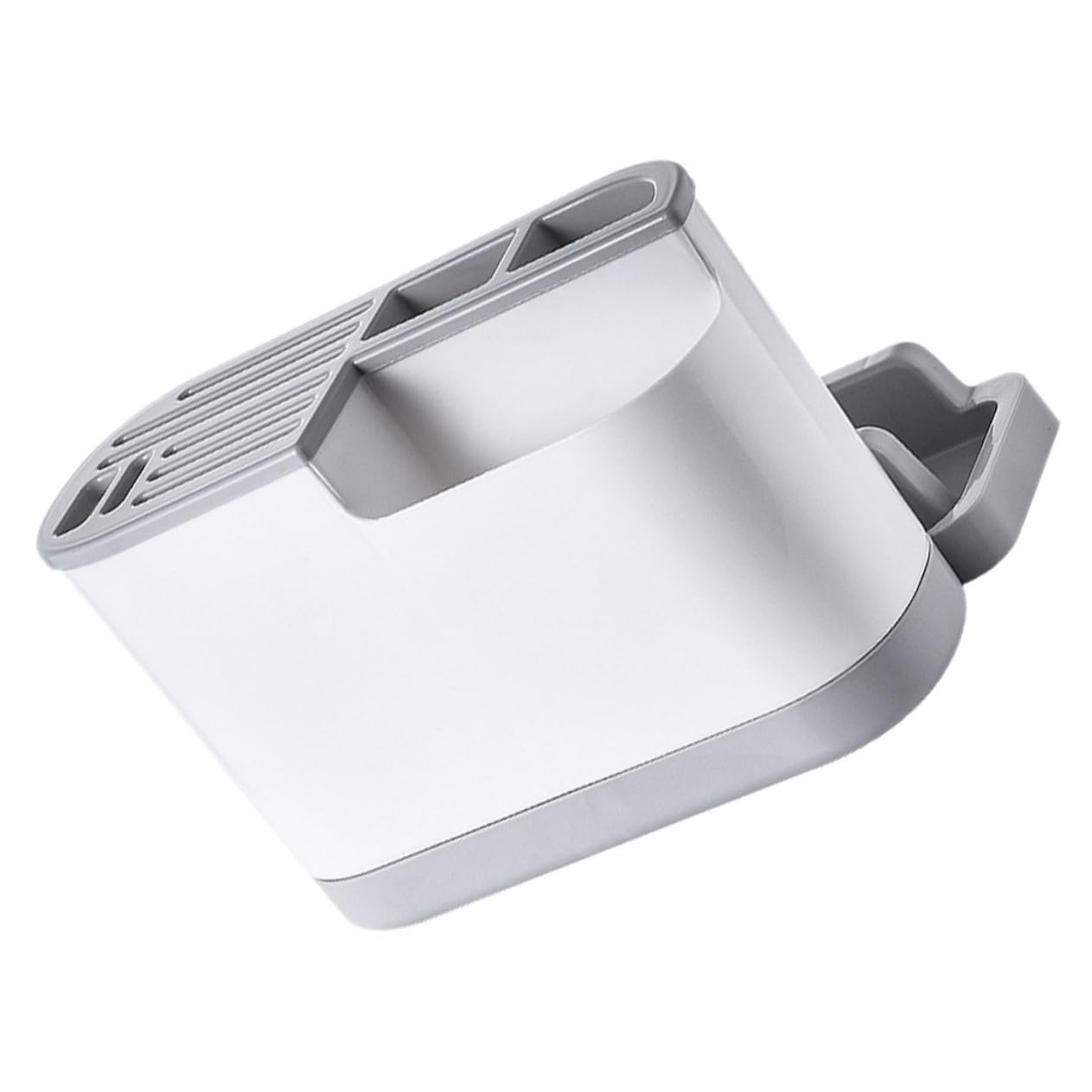 Escurridor de Cubiertos Estante Multifuncional de Cocina Pp Almacenamiento | Diseño Abierto, Capacidad Grande, Limpieza Sencilla, Organización Separada, para Cubiertos y Utensilios