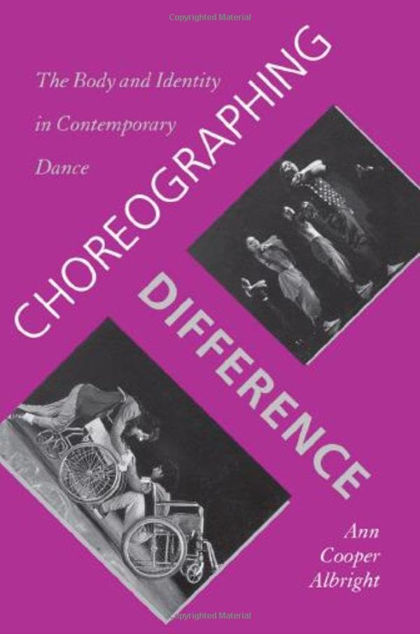 Buy Choreographing Difference: The Body and Identity in Contemporary Dance — BookShops.in
