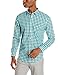 Lacoste Men's Lightweight Poplin-Check Woven Shirt