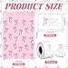 Maasechs 200 Pack 10x13 Pink Bow Poly Mailers Set Waterproof Self Adhesive Cute Shipping Bags with Thank Cards and Stickers Set for Small Business Large Mailing Envelopes Bulk Tear Resistant