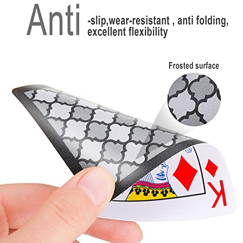 Teskyer Plastic Playing Cards, 100% Waterproof Playing Cards,Standard Index Poker Cards, 2 Decks Of Cards #TOP3