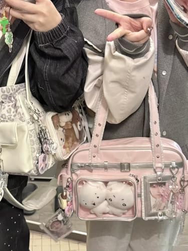 Kpop Ita Bag para exhibir pins Fan tote japón cosplay miniatura 2
