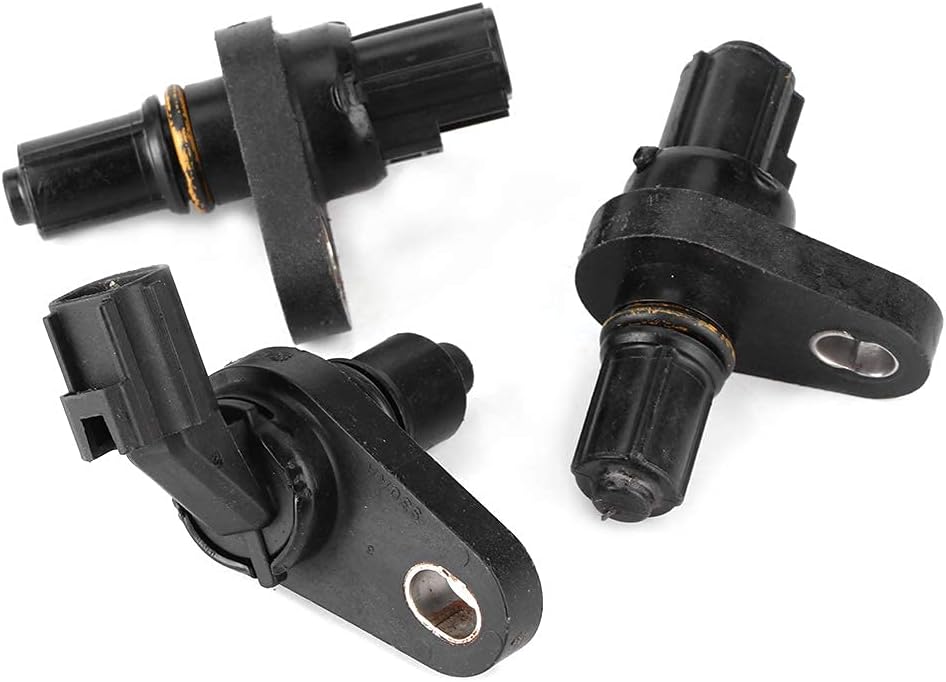 Qiilu Transmission Speed Sensor Set 62TE 3Pcs Automatic Transmission Output Shaft Revolution Speed Sensor Replacement for Chrysler Pacifica/Sebring/Town Country 107958 107957 for Dodge Avenger