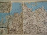  Übersichtskarte zum Amtlichen Kursbuch. Beilage zur Gesamtausgabe Winter 1968/69