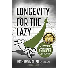Longevity for the Lazy Audiolibro Por Richard Malish arte de portada