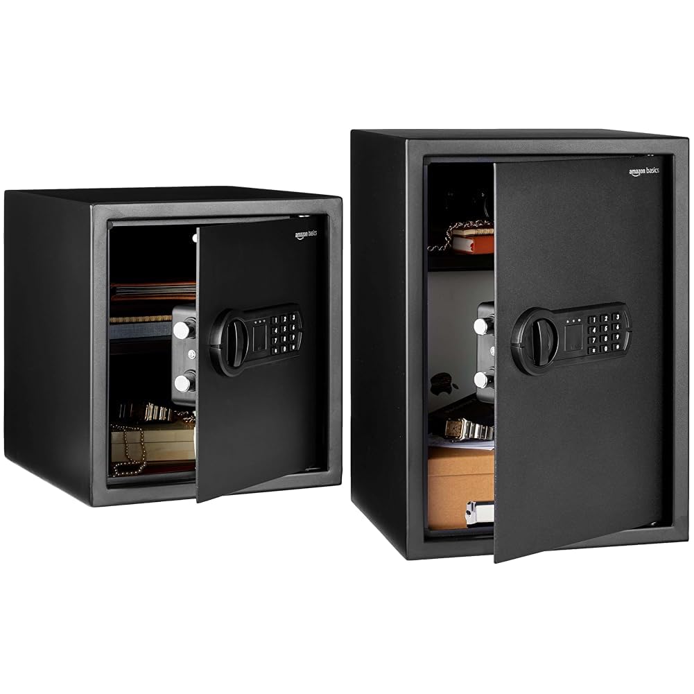 Amazon Basics Digital Safe With Electronic Keypad Locker For Home, Gross Capacity - 58L (Net - 51L), combos-image-12