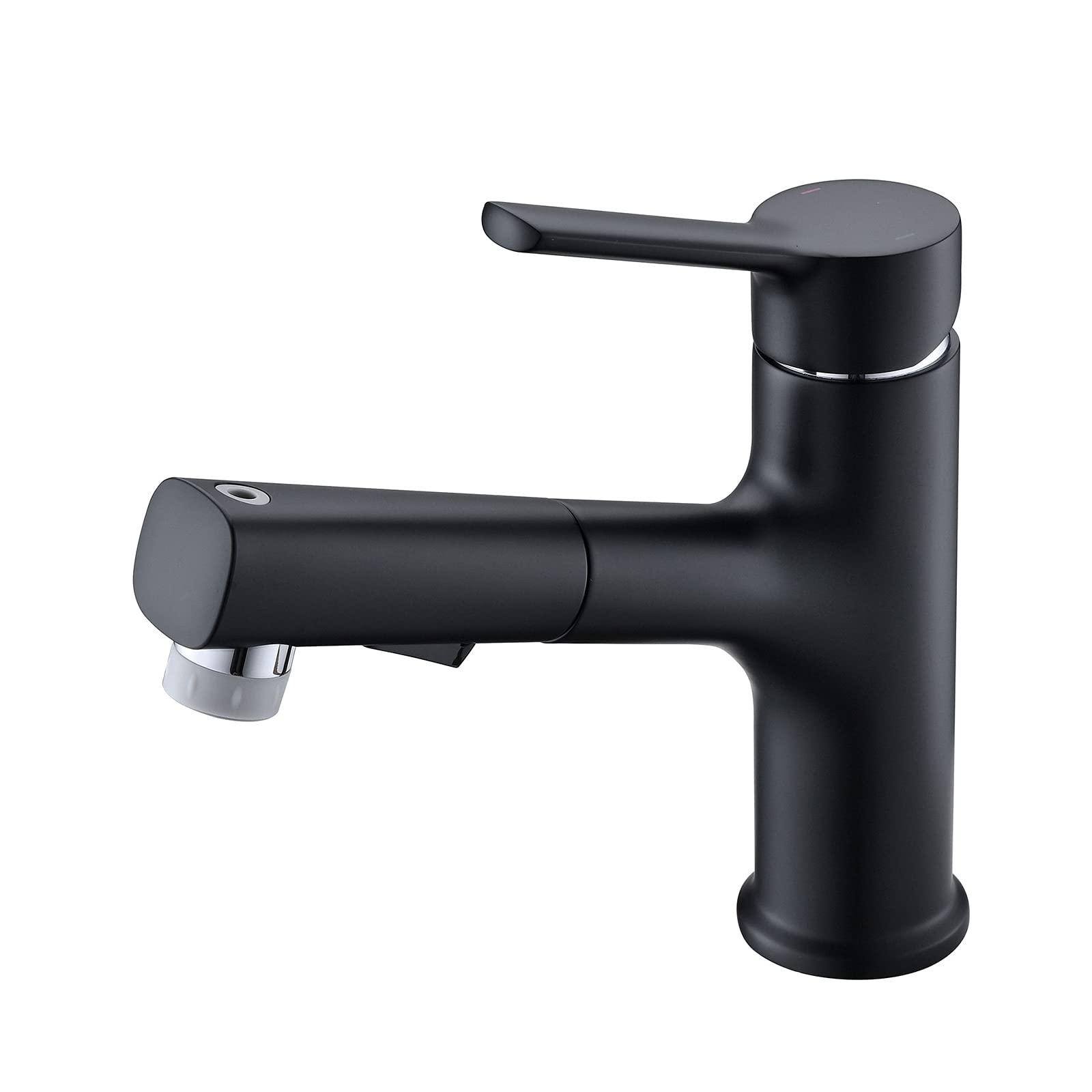Robinet de lavabo de salle de bain extractible idéal pour laver les cheveux facilement