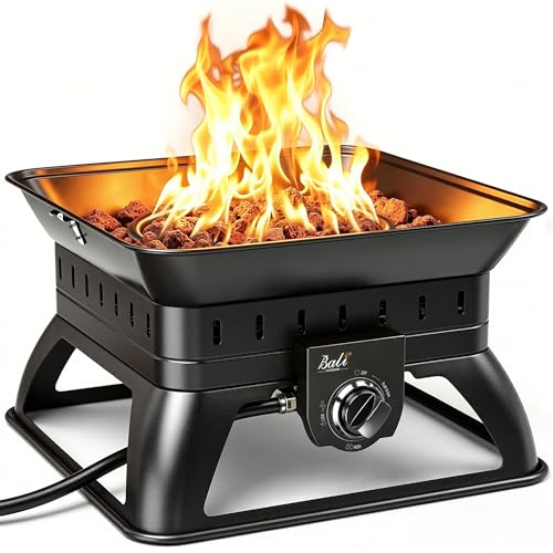 BALI OUTDOORS Propane Fire Pit for Outdoors