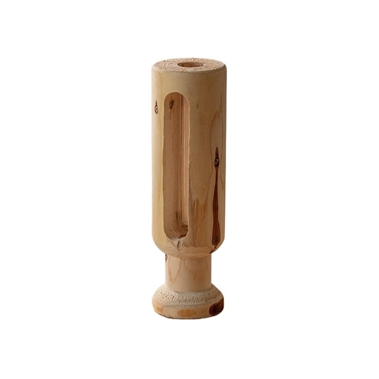guiling-1986 Vases Decor Creative Handmade Wood & Glass Vase for Flowers & Home Decor Flower Vases